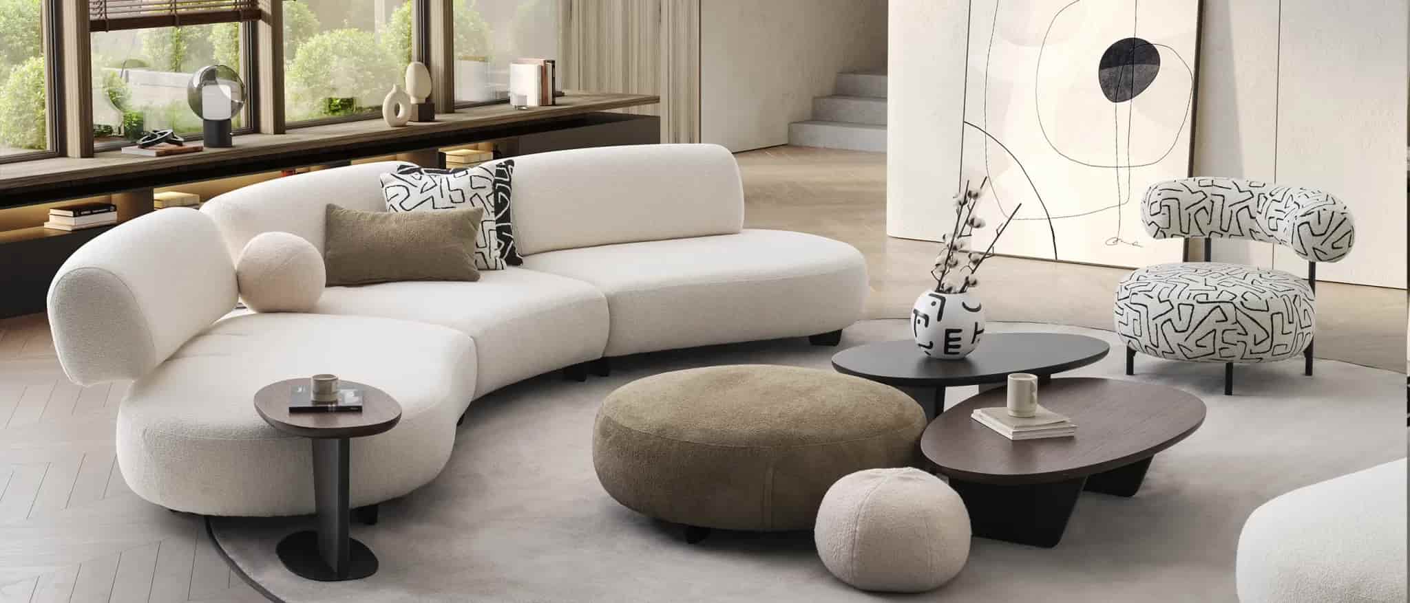 Top Tips for Arranging Living Room Sectional Sofas – Saloni Furniture US