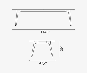 Porcelain Ceramic Table