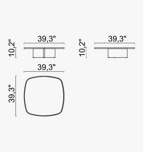 Table basse Riva