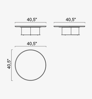Trio Coffee Table