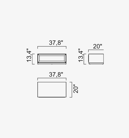 Mueble de TV y pared Madlen