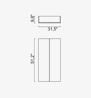 Infinity Tv&Wall Unit (Ceramic)