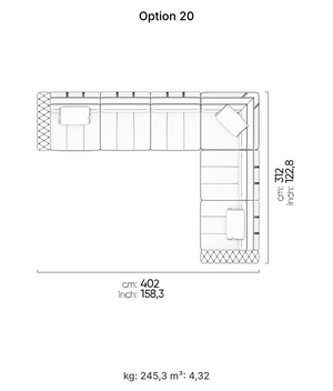Gallardo Relax Sectional