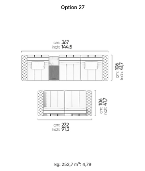 Gallardo Relax Sectional