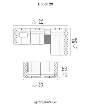 Gallardo Relax Sectional