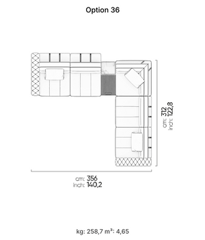 Gallardo Relax Sectional