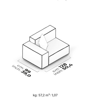 Plus Poufy Sofa
