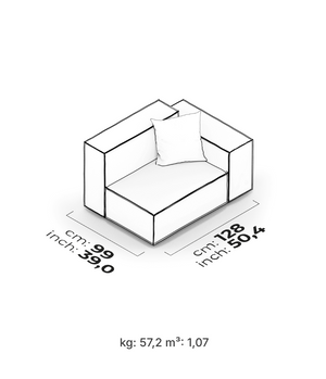 Plus Poufy Sofa