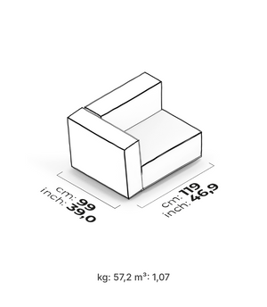Plus Poufy Sofa