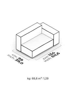 Plus Poufy Sofa