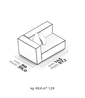 Plus Poufy Sofa
