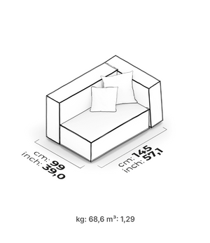 Plus Poufy Sofa