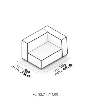 Plus Poufy Sofa