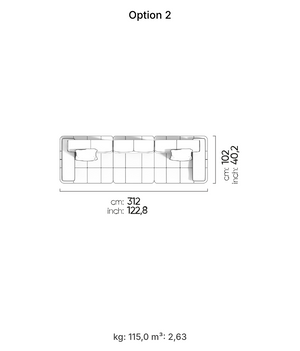 Panamera Comfort Sofa