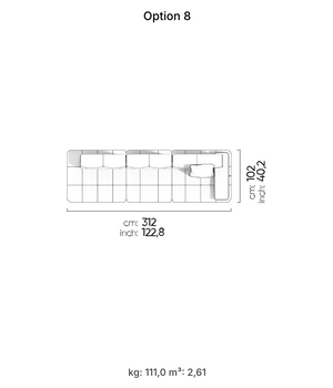 Panamera Comfort Sofa