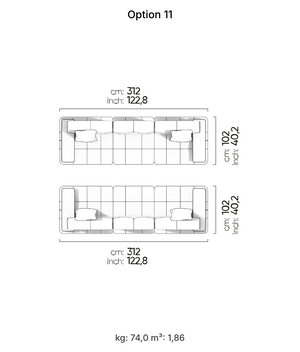 Panamera Comfort Sofa