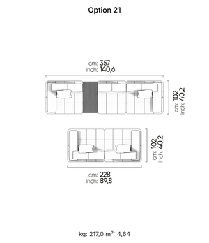 Panamera Comfort Sofa