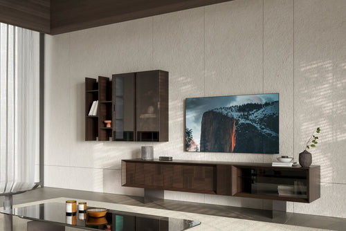 Heritage Tv Unit (Smoke Oak)