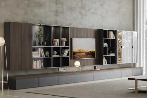 Mueble de TV y pared Luis