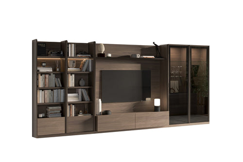 Mueble de TV y pared Luis