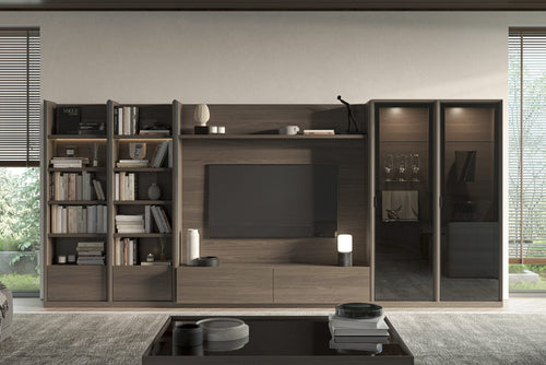 Mueble de TV y pared Luis