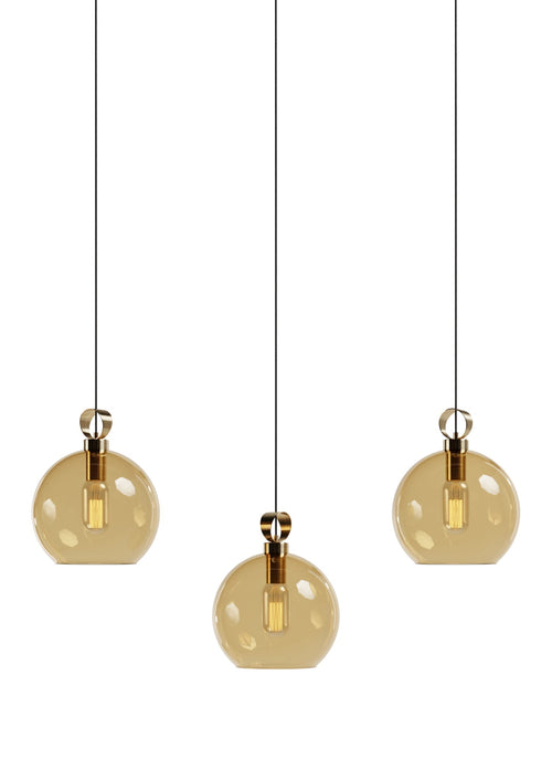 Globe Brass Detailed Triple Set - Linear