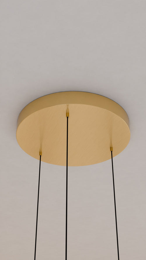 Globe Brass Detailed Set of Three - Round
