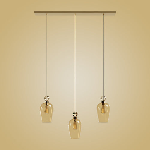 Disco Triple Set - Vase Large Glass