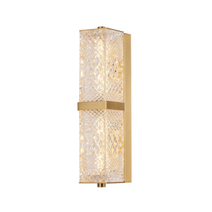 Aspen Crystal Glass Wall Lamp