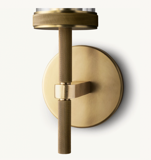 Ohio Single Sided Wall Sconce - Brass