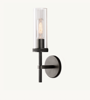 Ohio Single Sided Wall Sconce - Bronze