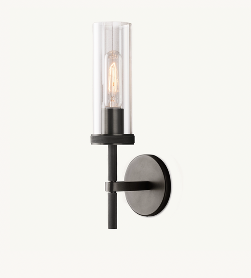 Ohio Single Sided Wall Sconce - Bronze