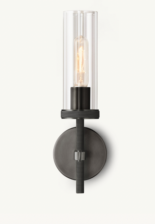 Ohio Single Sided Wall Sconce - Brass