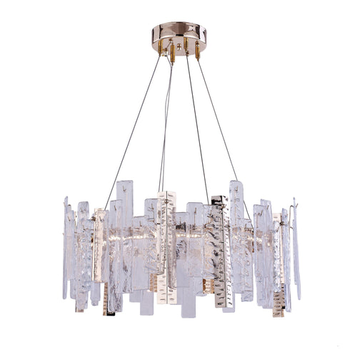 Bristol Crystal Glass Round Chandelier