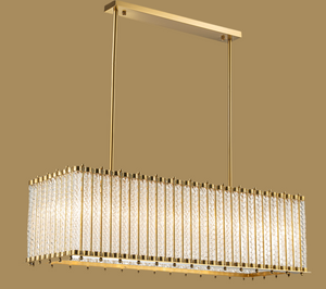 Bloom Glass Table Chandelier