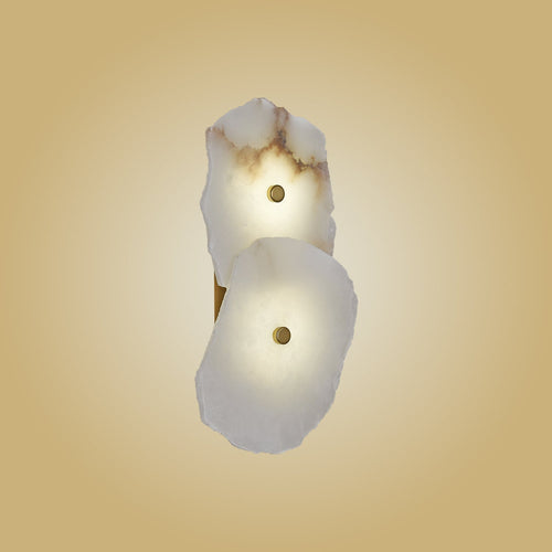 Juliet Double Marble Wall Lamp