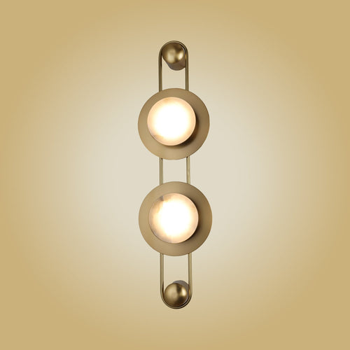 Lima Double Marble Wall Lamp