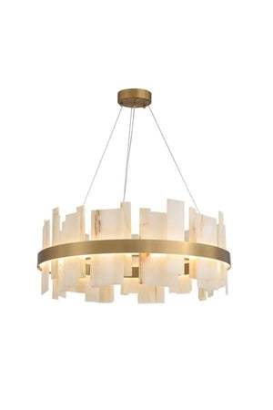 Stockholm Marble Round Chandelier
