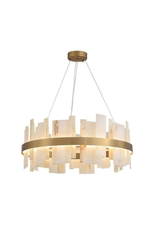 Stockholm Marble Round Chandelier
