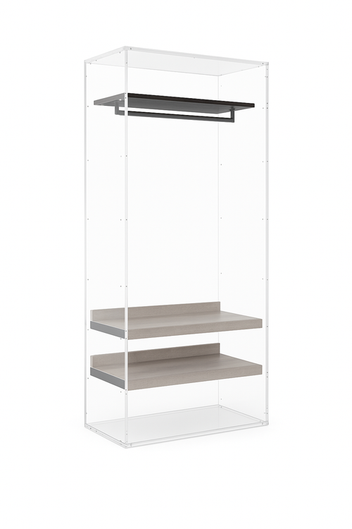 Alfa – Hanging & Shoe Shelf Unit (D19)