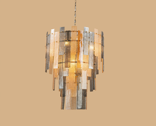 Leiden Glass Round Chandelier