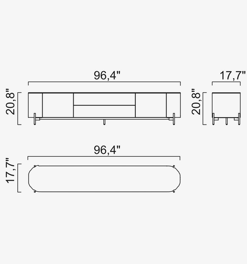 Vinci TV Unit