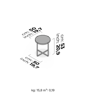 Capella Coffee Table (Glass)