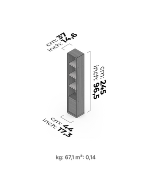 Meuble TV et mur Nova