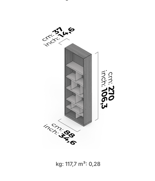 Meuble TV et mur Nova