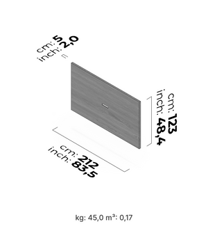 Meuble TV et mural Nora