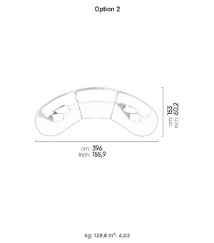 Bon Bon Large Sofa Floor Sale