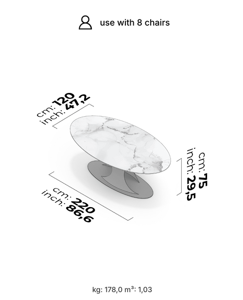 Mesa de comedor Loop