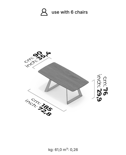 Mesa de comedor Luis