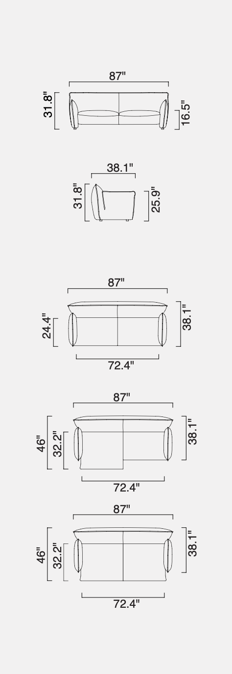 Tiffany Sofa